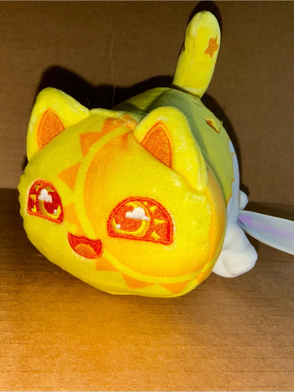 Aphmau Meemeows Yellow SUN CAT Face Plush 6" Mystery 2023 Litter 4 CELESTIAL A12